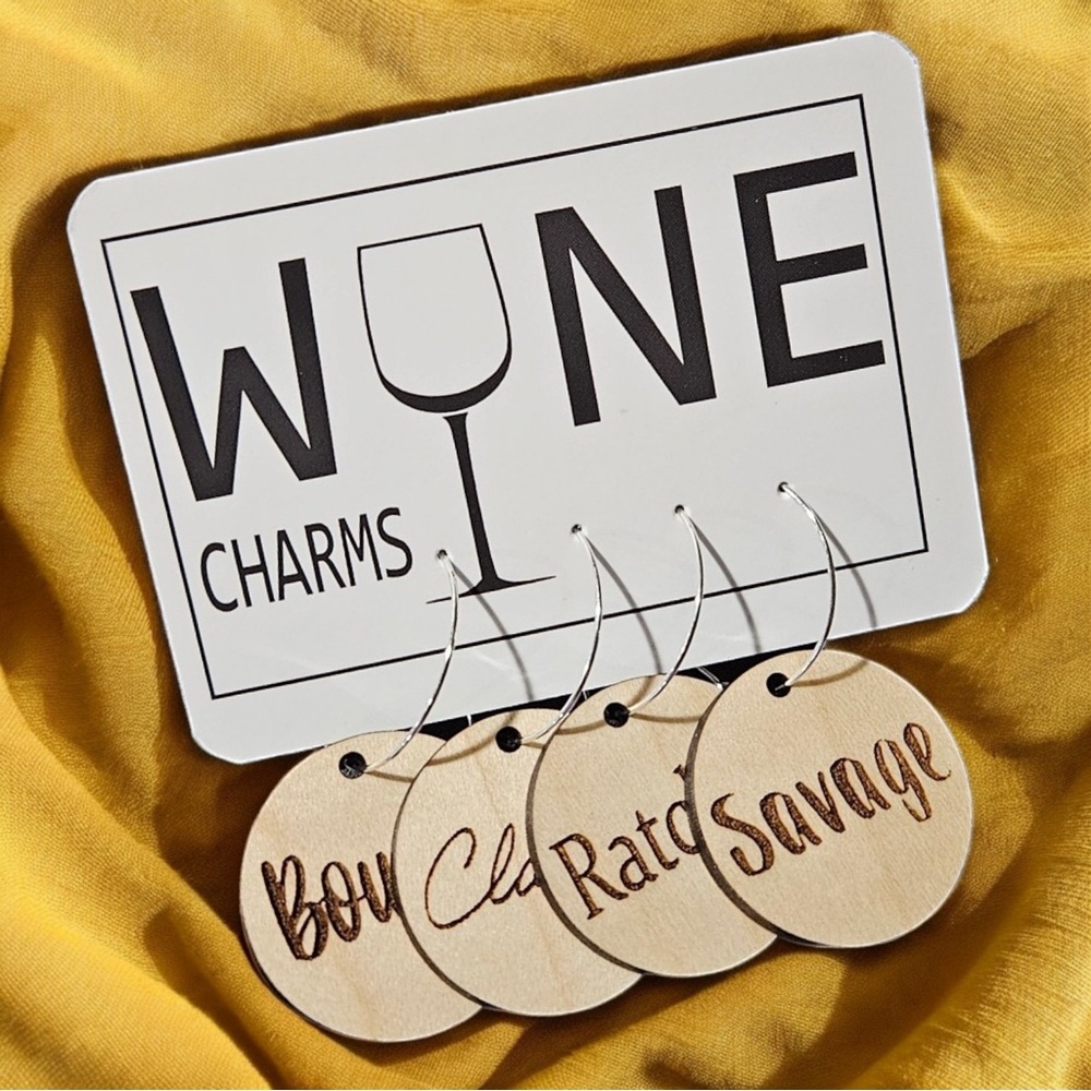 Bougie Wine Charms- Maple